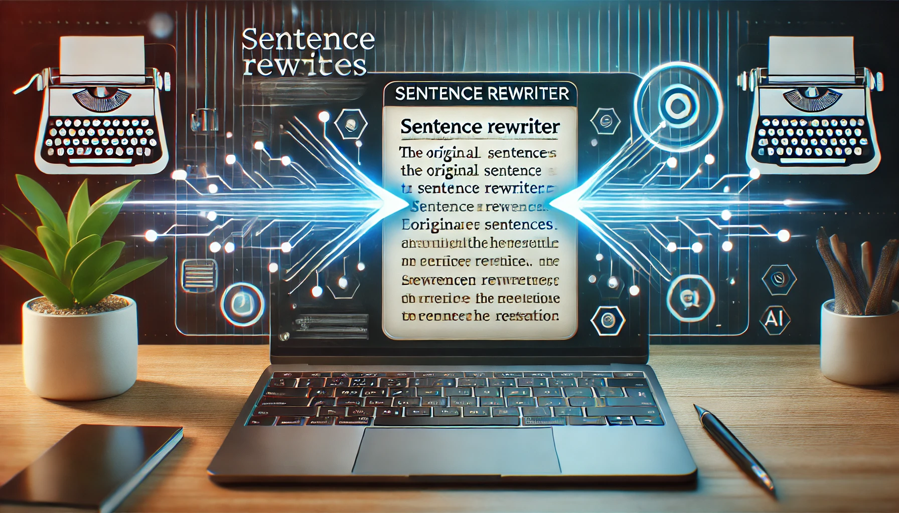Sentence Rewriter Sentence Rewriter