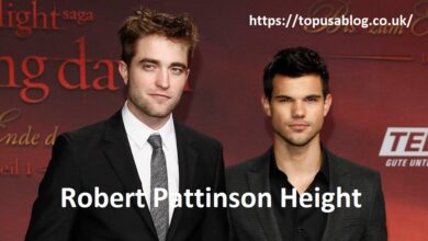 Robert Pattinson Height