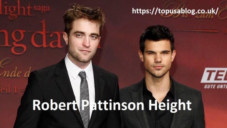 Robert Pattinson Height