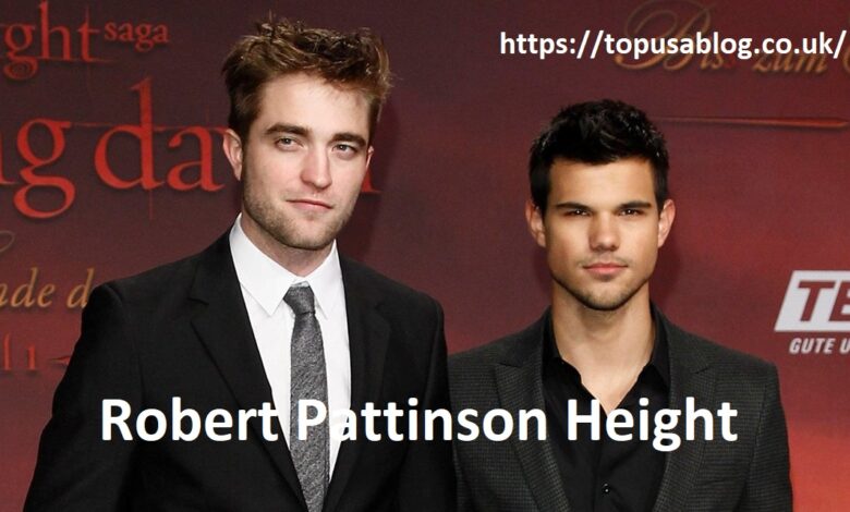 Robert Pattinson Height