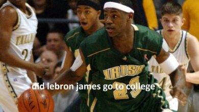 Did LeBron James Go to College