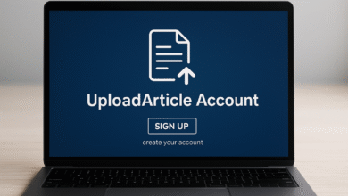 UploadArticle Account