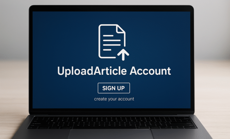UploadArticle Account
