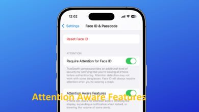 Attention Aware Features