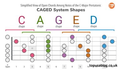 CAGED System Guitar