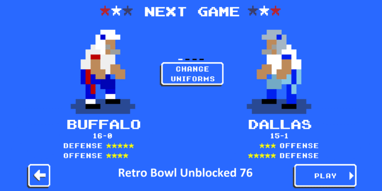 Retro Bowl Unblocked 76