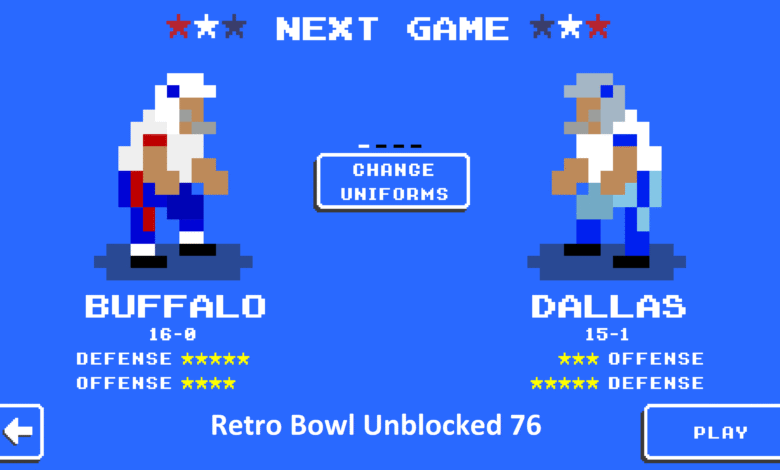 Retro Bowl Unblocked 76