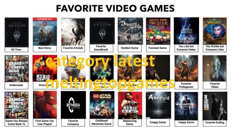 Category Latest MeltingTopGames
