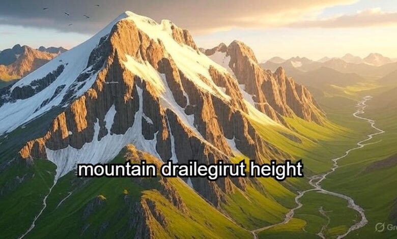 Mountain Drailegirut Height