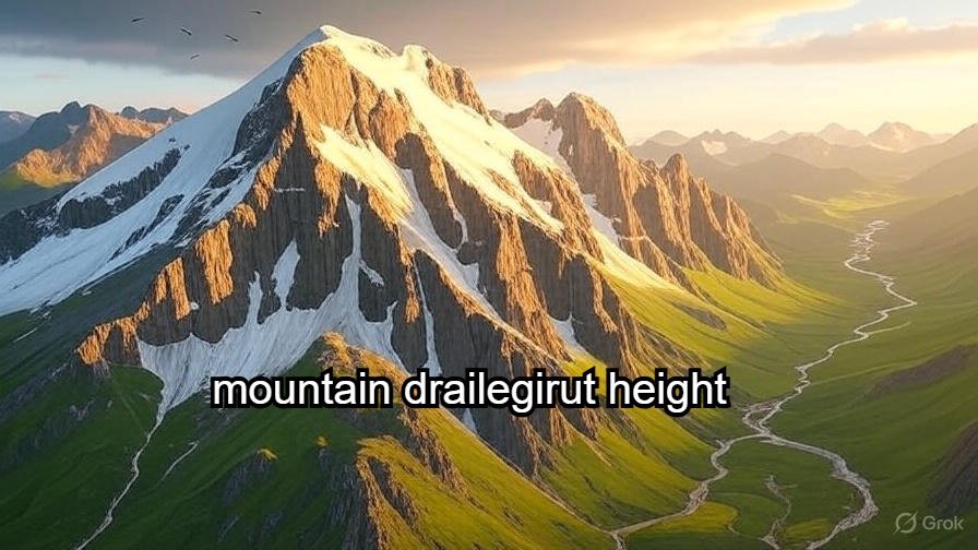 Mountain Drailegirut Height Mountain Drailegirut Height