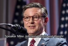 Speaker Mike Johnson Height and Weight