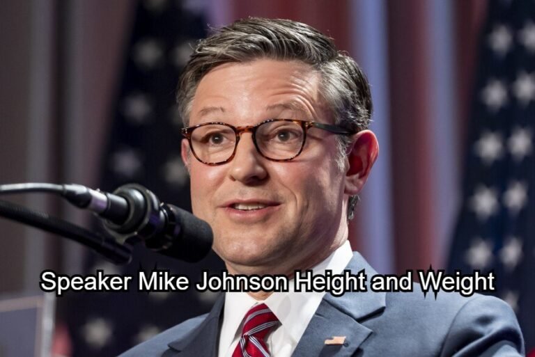 Speaker Mike Johnson Height and Weight