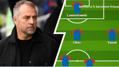 Benfica vs FC Barcelona Lineups