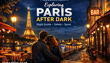 PlayBattleSquare Exploring Paris After Dark