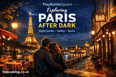 PlayBattleSquare Exploring Paris After Dark