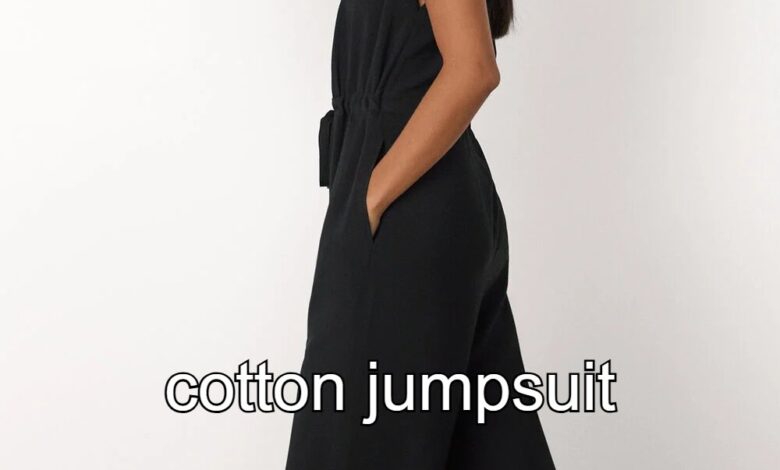 Cotton Jumpsuit
