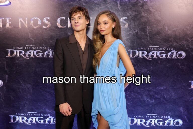 Mason Thames Height