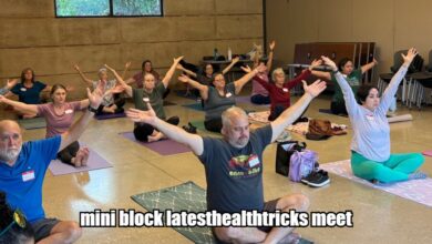 Mini Block LatestHealthTricks Meet