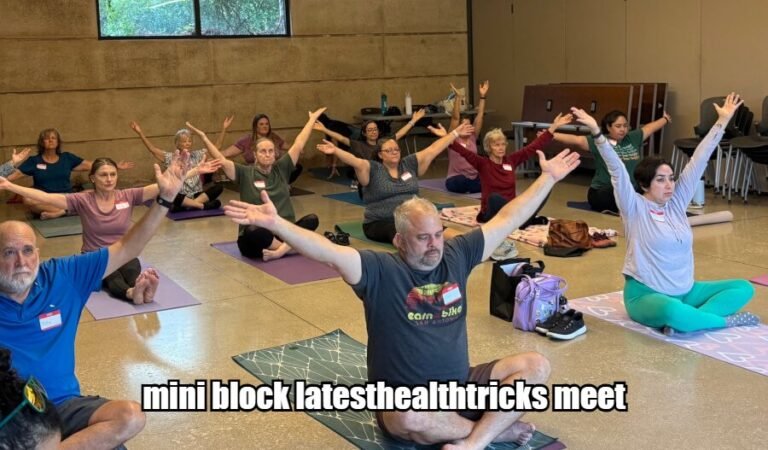 Mini Block LatestHealthTricks Meet