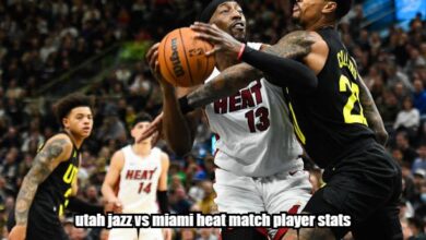 Utah Jazz vs Miami Heat Match Player Stats