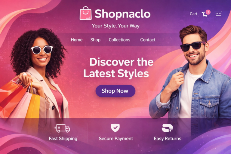 Company Website Shopnaclo