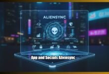App and Socials Aliensync