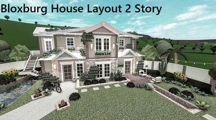 Bloxburg House Layout 2 Story