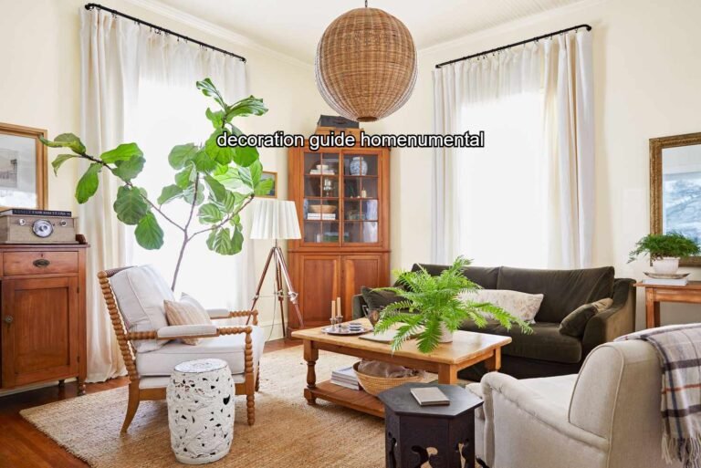 Decoration Guide Homenumental