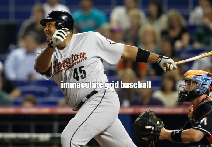 immaculate grid baseball Immaculate Grid Baseball